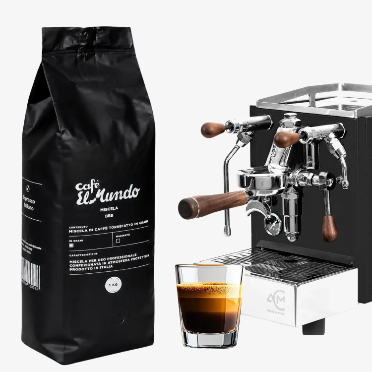 BBB ORO 90% Arabika 10% Robusta – włoska kawa ziarnista do espresso