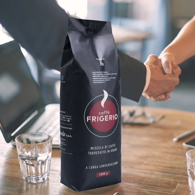 Cafe El Mundo Frigerio – kawa ziarnista premium do biur i firm