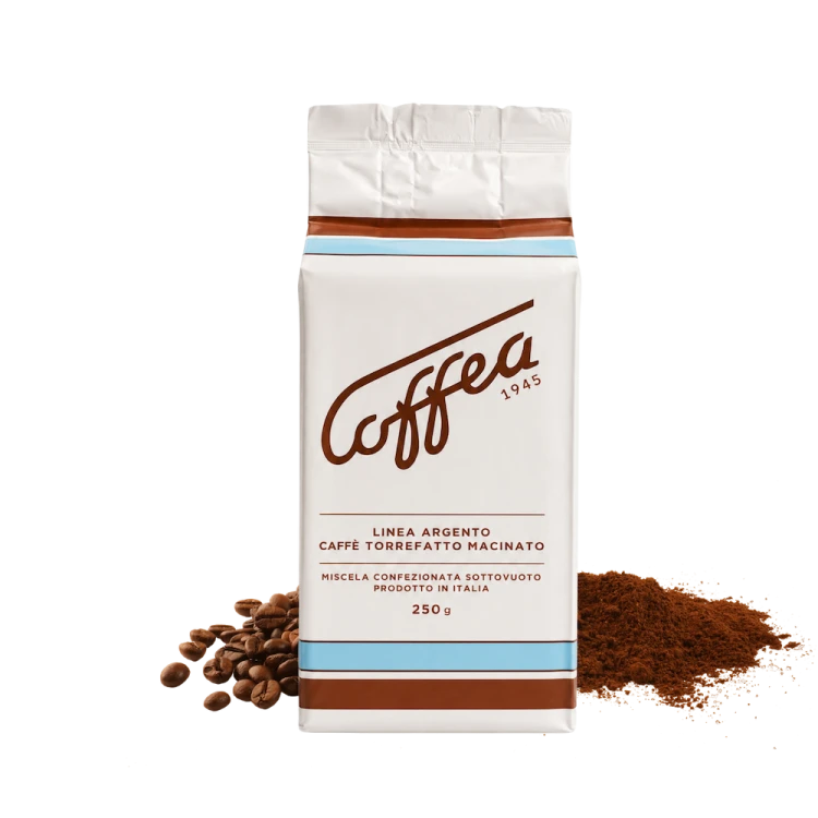 Cafe El Mundo ARGENTO 250g – włoska kawa mielona premium