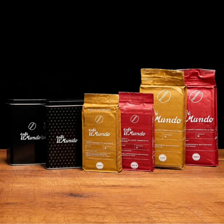 Kawy mielone Cafe El Mundo – Moka Oro i Moka Rossa 250g oraz 500g
